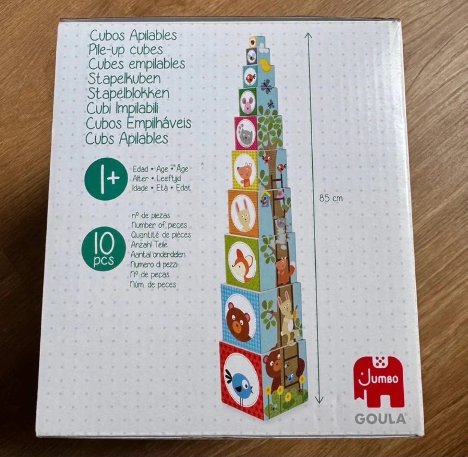 Lote Montessori Wood’n Play + Cubos Goula – photo 9